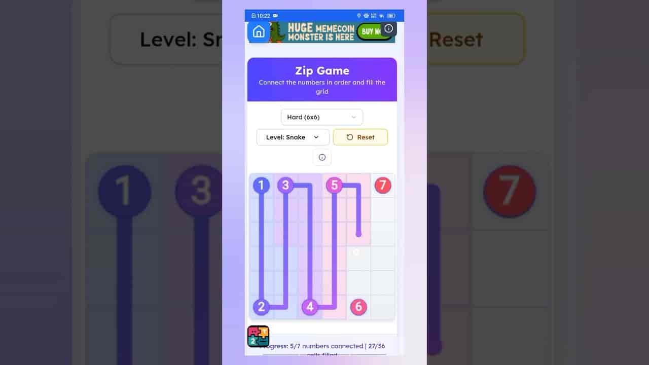 zip-game - How to play