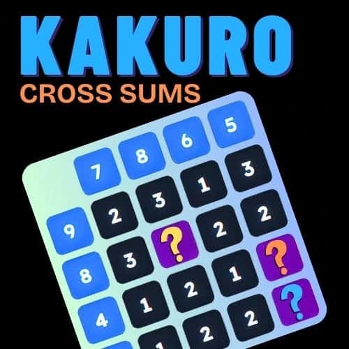 Kakuro Cross Sums - Free Online Game