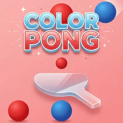 Color Pong game