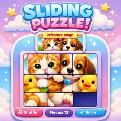 Schuifpuzzel game